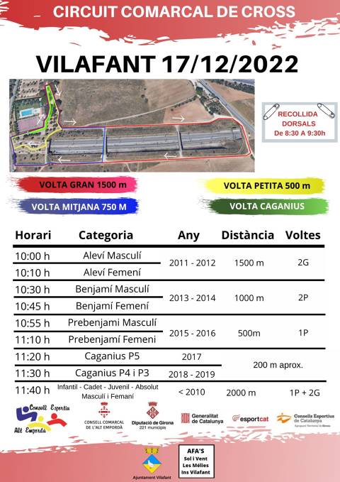 Circuit Comarcal de Cross 2022/2023