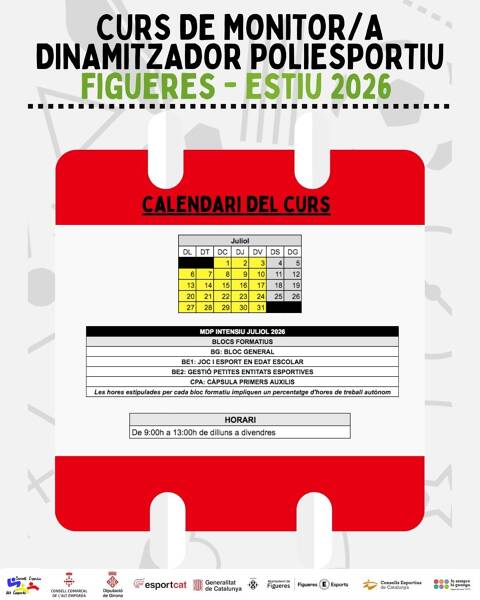 CURS DE MONITOR/A DINAMITZADOR POLIESPORTIU 