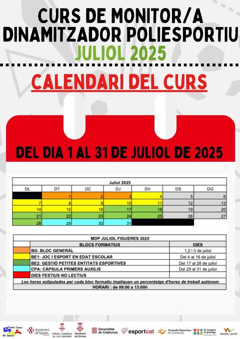 FORMACIÓ MONITOR/A DINAMITZADOR POLIESPORTIU 2024-2025
