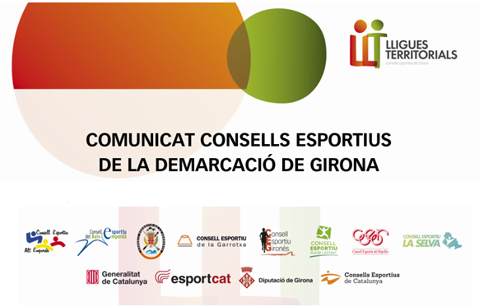 COMUNICAT CONSELLS ESPORTIUS DE GIRONA