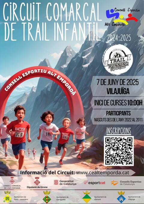 CIRCUIT COMARCAL DE TRAIL INFANTIL 2025