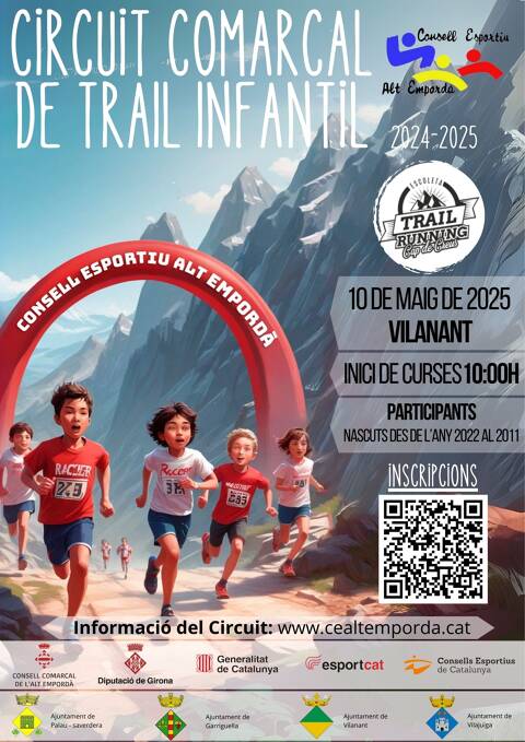 CIRCUIT COMARCAL DE TRAIL INFANTIL 2025