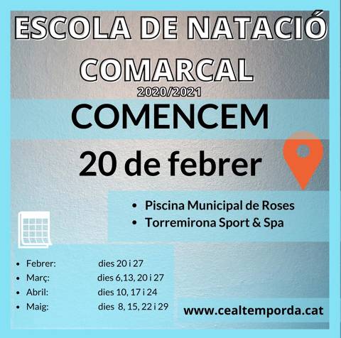 ESCOLA DE NATACIÓ COMARCAL 2020-2021