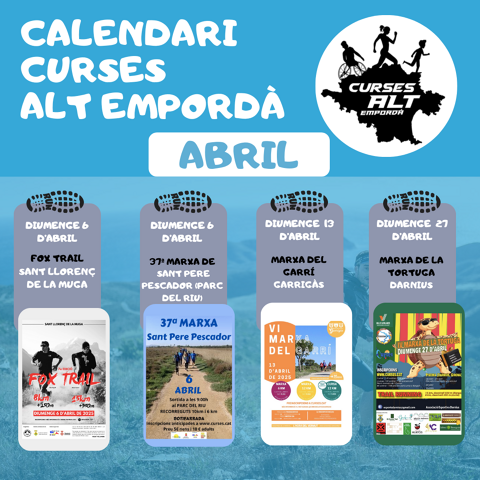 CALENDARI CURSES ALT EMPORDÀ