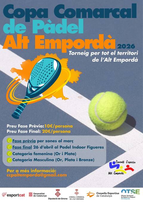 COPA COMARCAL DE PÀDEL ALT EMPORDÀ