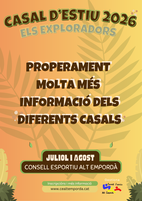 CASAL D'ESTIU 2026