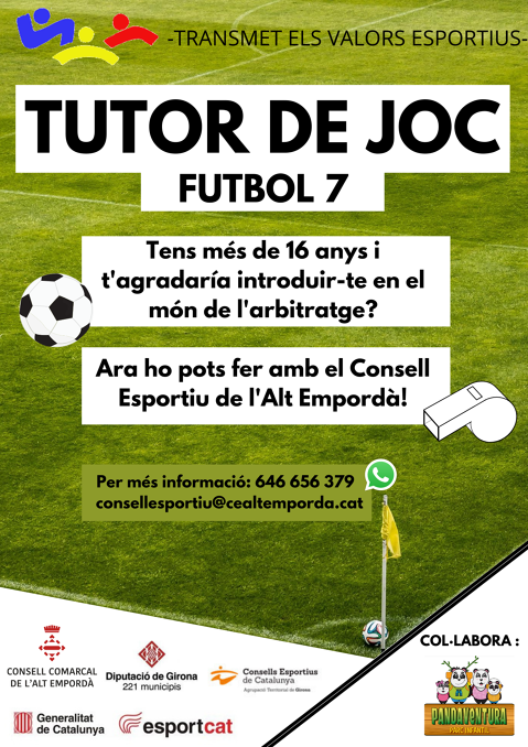 TUTORS DE JOC FUTBOL 7