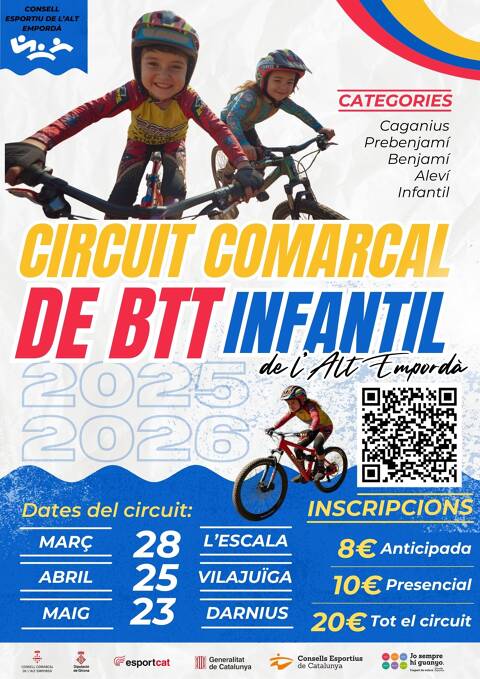 CIRCUIT COMARCAL DE BTT INFANTIL