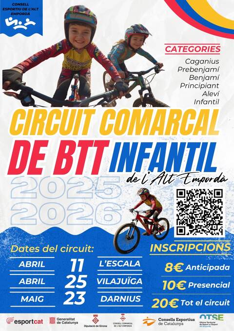 CIRCUIT COMARCAL DE BTT INFANTIL
