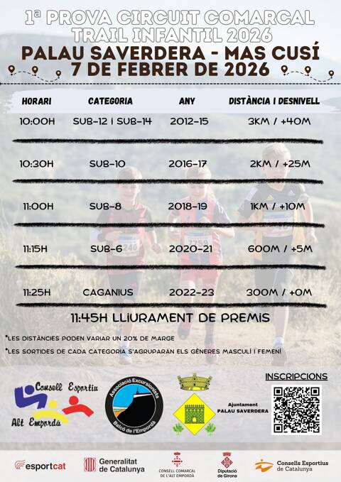 CIRCUIT COMARCAL DE TRAIL INFANTIL 2026