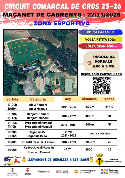 CIRCUIT COMARCAL DE CROS 2025-2026