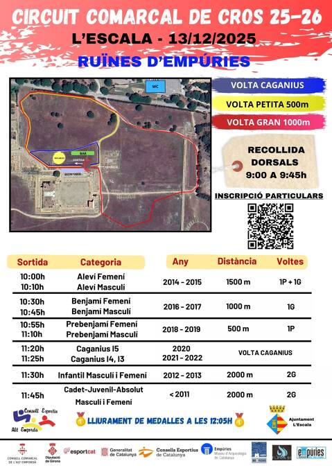 CIRCUIT COMARCAL DE CROS 2025-2026