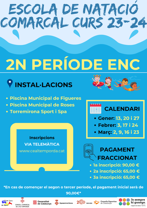 ESCOLA DE NATACIÓ COMARCAL CURS 2023-2024