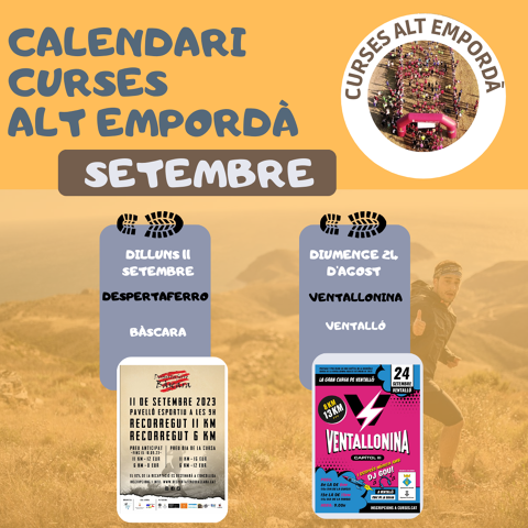 CALENDARI CURSES ALT EMPORDÀ