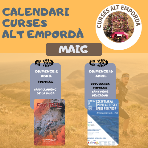 CALENDARI CURSES ALT EMPORDÀ