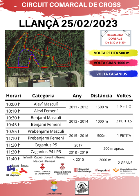 Circuit Comarcal de Cross 2022/2023