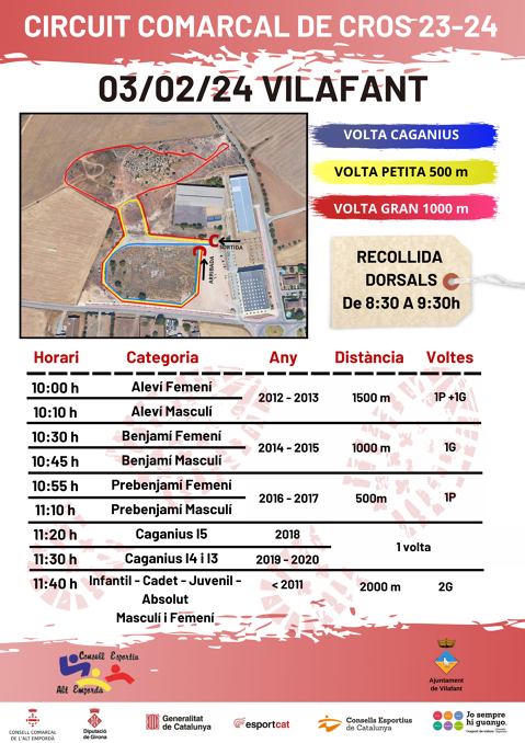 Circuit Comarcal de Cros 2023/2024