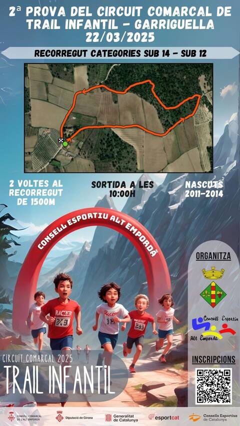 CIRCUIT COMARCAL DE TRAIL INFANTIL 2025