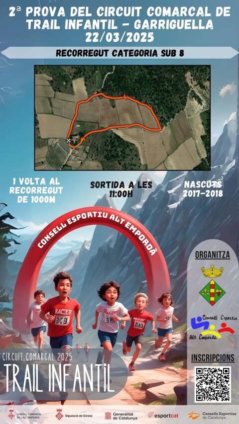 CIRCUIT COMARCAL DE TRAIL INFANTIL 2025