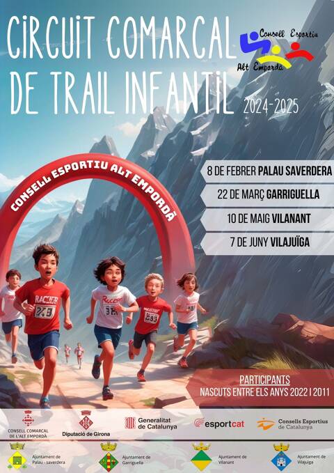 CIRCUIT COMARCAL DE TRAIL INFANTIL 2025