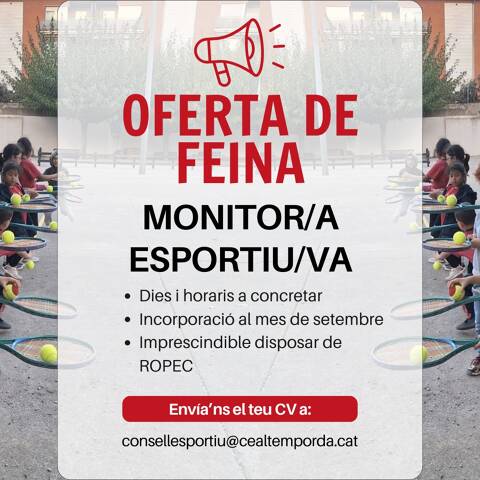 OFERTA DE FEINA