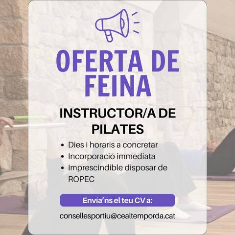 OFERTA DE FEINA